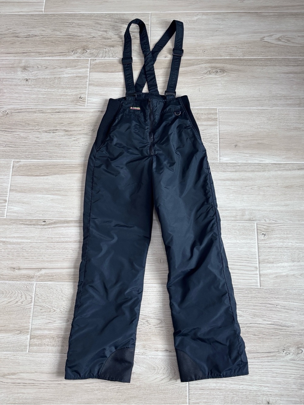 VTG Columbia Insulated Ski Snowboarding Bib Snow Pants Black Women’s Size Medium
